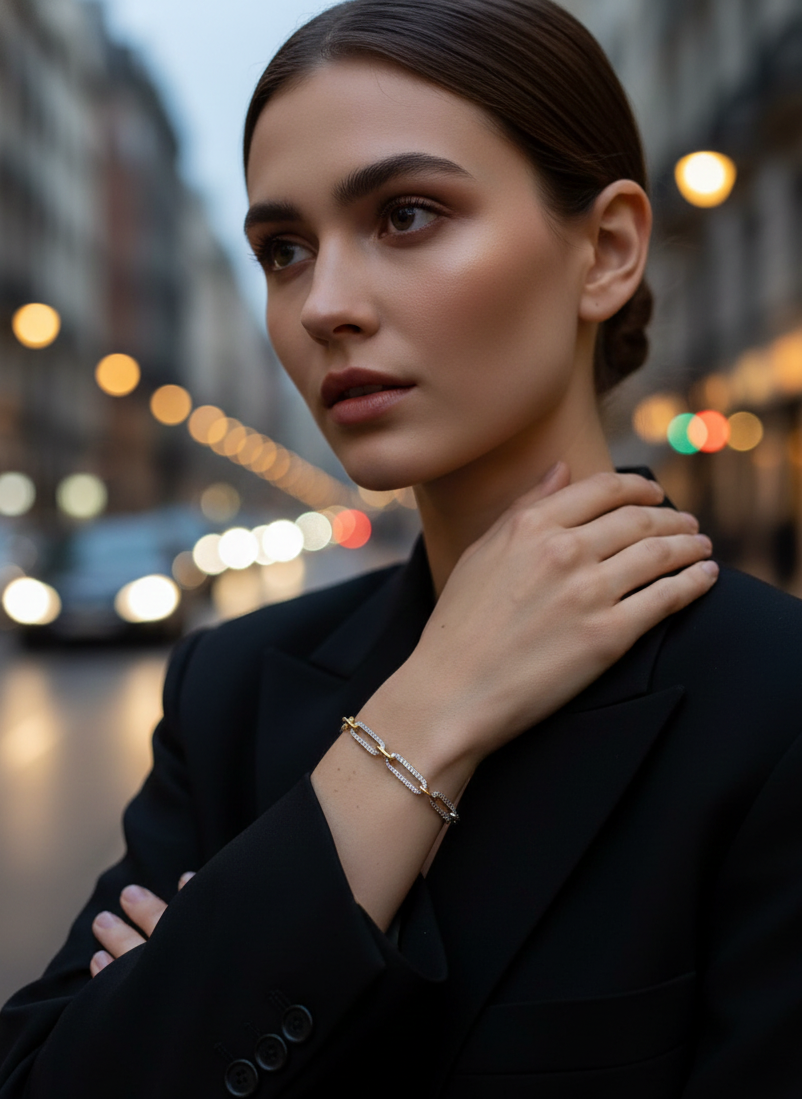 sudraba rokassprādze