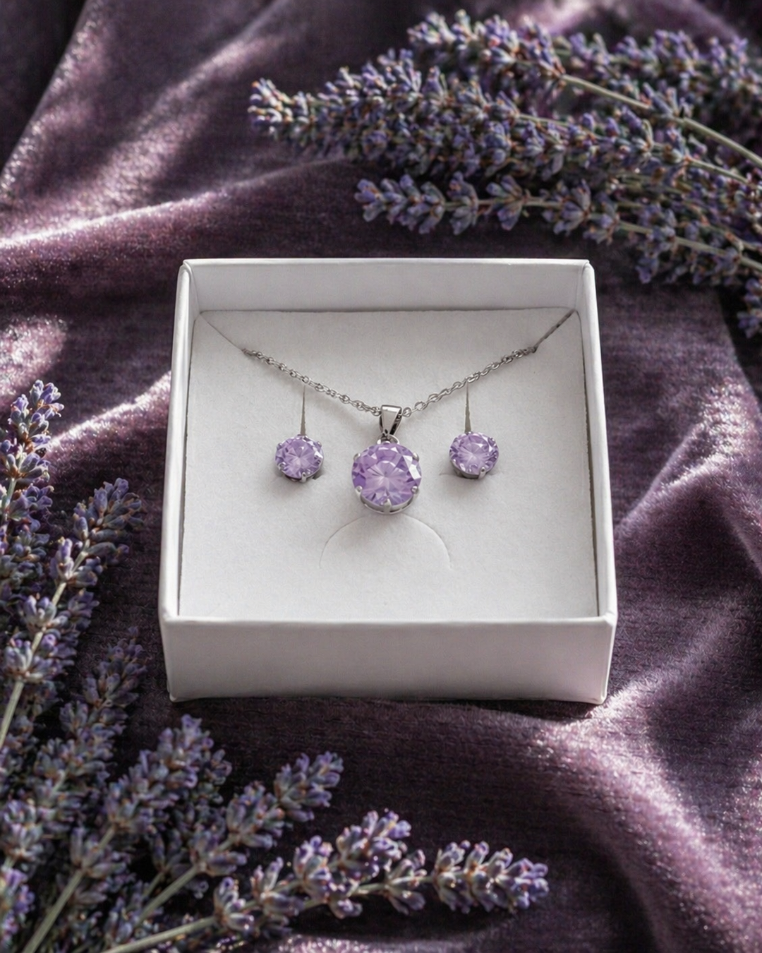 rotu komplekts violets