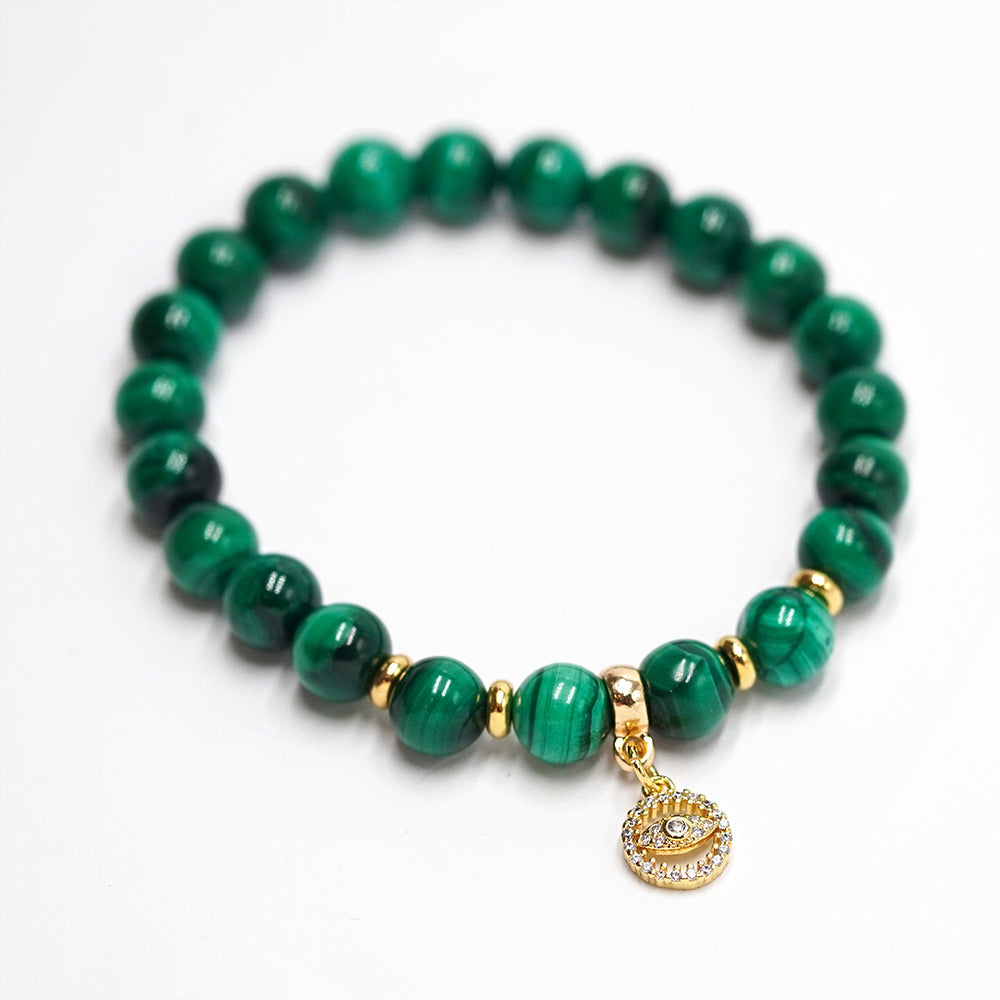 Malahīta rokassprādze